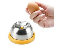 Picadora de huevos de acero inoxidable y plástico, herramienta práctica de cocina, herramienta de cocina, espino cerval, perforadora de huevos, herramienta de taladro para huevos crudos, adecuado para