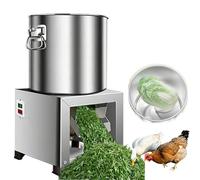 Picadora de procesamiento de alimentos for aves de corral, picadora eléctrica de verduras de 1800 W con 4 cuchillas, corte rápido de 3500 RPM, cortadora de verduras de acero inoxidable