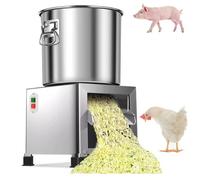 Picadora de verduras eléctrica de 1800 W, pequeña máquina para moler alimento para ganado doméstico, con una producción de 50-120 kg/hora, para pollos y patos.