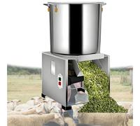 Picadora de Verduras Eléctrica Profesional de 4 Cuchillas, Procesador de Alimentos de Alta Resistencia, Molinillo de Acero Inoxidable de 1800 W, for una Alimentación Eficiente de Pollos