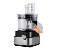 Picadora de verduras, procesador de alimentos, acero inoxidable, 5 L, trituradora profesional de verduras con 5 cuchillas para cortar en dados, rebanar, triturar, licuadora de carne para uso doméstico