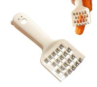 Picadora de verduras - rallador manual 16x7,3cm, ayuda para pelar de acero inoxidable | Cortador de verduras multifuncional, triturador de zanahorias, regalo para patatas, pepinos, calabacines, ceboll