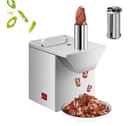 Picadora Eléctrica Comercial, Cortadora De Verduras Eléctrica, 200KG/H, Operación Con Un Solo Botón, Fácil De Limpiar(Straight cut)