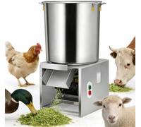 Picadora eléctrica comercial de verduras y picadora de alimentos para animales, 1800 W de alta potencia con 3500 RPM para un uso eficiente de aves de corral y domésticos