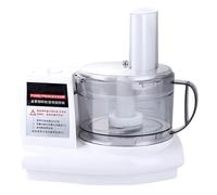 Picadora eléctrica de ajo mini de 500 W, procesador de alimentos pequeño, 3 velocidades, para carne, alimentos, cebolla, verduras, frutas