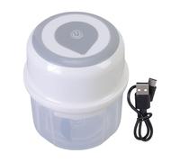 Picadora eléctrica de ajos recargable por USB, 250 ml, fácil de operar, pequeño procesador de alimentos, práctico utensilio de cocina