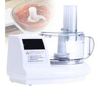 Picadora eléctrica de alimentos con ajuste de 2 velocidades, diseño extraíble para cortar verduras, frutas y carnes de manera eficiente