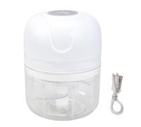 Picadora eléctrica de alimentos, trituradora de ajo, picadora de carne, picadora de verduras, máquina compacta, herramienta de picar alimentos de 250 ml, picadora eléctrica de ajos, trituradora de
