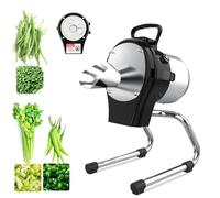 Picadora eléctrica de verduras con grosor ajustable y motor de alta velocidad para una preparación eficiente de alimentos