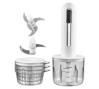 Picadora Eléctrica Mini De Alimentos - Procesador de Alimentos con Carga USB | Trituradora Multifuncional Pequeña Sin Cables Para Ajo Frutas Picar Cebolla Cortar Comida Bebé Ensaladas