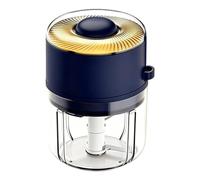 Picadora Eléctrica Para Ajos,350 ml con cuchara antisalpicaduras portátil - Mini Picadora Eléctrica De Alimentos Y Picador De Ajos | Para Cebolla Jengibre Verduras Frutas Hogar Restaurante Camping
