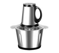 Picadora Eléctrica Verduras - Cortador de Verduras Multifunción | Robot Batidora de Acero Inoxidable Portátil para Preparaciones Casas, Ensalada de Frutas, Ajo y Camping