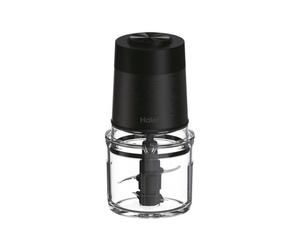 Picadora Haier HCH5B1 011 550 W 0,5 L vidrio doble cuchilla negra