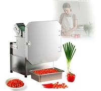 Picadora Industrial De Verduras Eléctrica 300W, Procesador De Alimentos Comercial 150-300kg/h, Grosor Ajustable 1.5-35mm, Cortador De Cebollas Para Hogar Hotel Restaurante