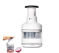 Picadora manual con mango antideslizante, herramienta de cocina versátil y segura para cortar repollo, zanahorias, pepinos, calabacines, picnics, reuniones familiares, fiestas, cenas diarias