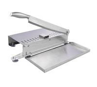 Picadora manual de carne, acero inoxidable duradero para cortar sin esfuerzo, perfecto para pescado, pollo, carne de res, carne congelada y verduras en cocinas domésticas y comerciales