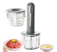 Picadora Pequeña Para Cocina,Picador de Carne Compacto | Trituradora Eléctrica Portátil Para Preparar Verduras Frutas Y Carnes En Hogar Y Acampada