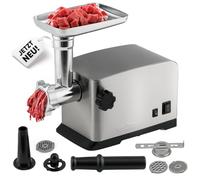 Picadora ProfiCook® 1200W | con accesorio para shortbread | picadora eléctrica | función de avance y retroceso | incl. rellenador de salchichas | cuello metálico y sinfín | PC-FW 1272