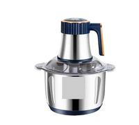 Picadoras de carne eléctricas de 5L, trituradora de alimentos de acero inoxidable, rebanador de verduras multifunción, procesador, picadora, electrodomésticos de cocina(US)