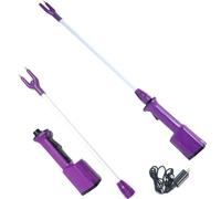 Picana Eléctrica Para Ganado,Palo De Prod Para Ganado Seguridad,Recargable Eléctrico Ganado Prod Ganadería Granja Seguridad Prodder Para Vaca Cerdo Ganado Cabras Perro Grande,Impermeable 111cm