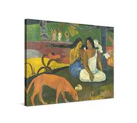 PICANOVA - Paul Gauguin - Arearea 80x60cm - Cuadro Sobre Lienzo - Impresión En Lienzo Montado Sobre Marco De Madera (2cm) - Disponible En Varios Tamaños - Colección Arte Clásico