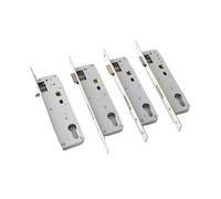 Picaporte 1 pieza de cuerpo de cerradura de puerta de embutir 8520 8525 8530 8535, piezas de repuesto de cerradura de puerta de cuerpo de cerradura de valla de hierro de aleación de aluminio Embutir P