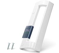 Picaporte universal para nevera 200x70mm, tirador para puerta de frigorífico y congelador, tirador blanco para puerta de frigorífico y congelador con distancia entre orificios de 82-163mm, compatible