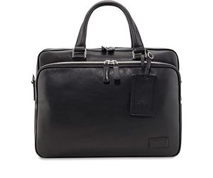 Picard, 401093B001 - Maletín para portátil (38 cm, con asa), Color Negro