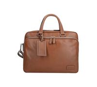 Picard Authentic Maletín Piel natural 38 cm Compartimento para el portátil marrón