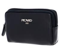 Picard Estuche para llaves de bingo de cuero 11 cm azul