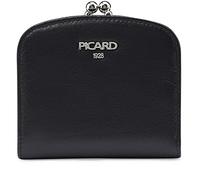 Picard Bingo Monedero negro, cuero, mujer
