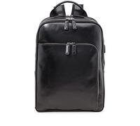 Picard BUDDY - Mochila para hombre de piel de búfalo OneSize | con cremallera | mochila | Business, Negro, talla única, Rucksack