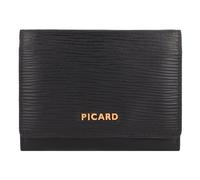 Picard Calais 1 Cartera Piel 12.5 cm negro