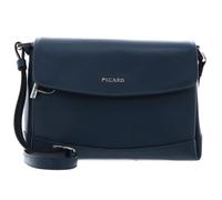 Picard Cuero bolso de hombro bolso bandolera Really Shoulder Bag Deep Ocean azul petróleo