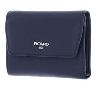 Picard Cuero Monedero Bingo Flap Wallet Midnight Azul Marino