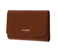 Picard Cuero Monedero Day Trip 1 Flap Wallet Cognac marrón