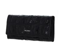 Picard Cuero Monedero Key Largo 1 Long Wallet Black Negro