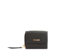 Picard Cuero Monedero Viora 1 Flap Wallet Black Negro