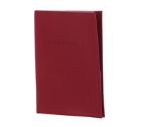 Picard Estuche para pasaporte de cuero 11 cm rojo