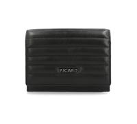 Picard Evolute 1 Cartera Piel natural 13.5 cm negro