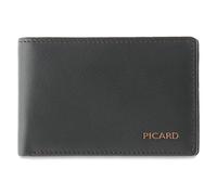 Picard Franz 1 - Cartera para Hombre (Piel, tamaño Mediano, con Apertura, para Uso Diario, Salidas, Negocios, café, Talla única, Monedero