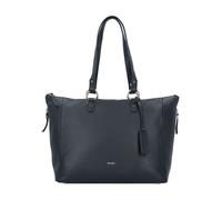 Picard Java Bolsa de compras Piel natural 44 cm Compartimento para el portátil azul