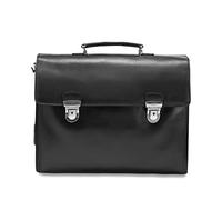 Picard Maletín para Hombre Toscana de Piel de Vacuno OneSize | con Cierre de presión | Maletín | Negocios, Negro, Talla única, Negocio