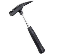 PICARD Martillo de carpintero 600S - Negro lacado en polvo + guía rugosa - 600 g | mango tradicional en negro | Certificado GS | Martillo de carpintero profesional