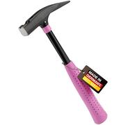 PICARD Martillo de carpintero Pink Edition n.º 626M 760 g liso | 32 cm | Soporte magnético para clavos | Certificado GS y VPA | Protección contra la corrosión | Mango ergonómico