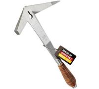 PICARD Martillo de pizarra 600 g XM | Para diestros | Forjado | Mango de piel | Con cuchillo | Cabeza y punta especialmente endurecidos