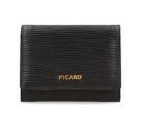 Picard Calais 1 Cartera Piel 12.5 cm negro