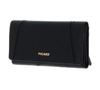 Picard Monedero Chic Way 1 Flap Wallet Black Negro
