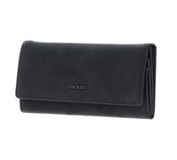 Picard Monedero Lesotho 1 Flap Wallet Black Gris Oscuro
