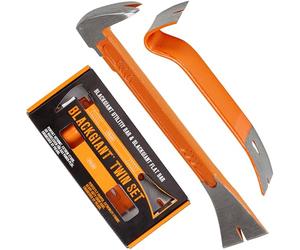 PICARD Palanca para Clavos BlackGiant® Twin Set 46X/46Y | Pata de Cabra Profesional | Palanca Forjada de Una Sola Pieza | Dos Tamaños para Uso Versátil | Alta Estabilidad Bajo Cargas Elevadas
